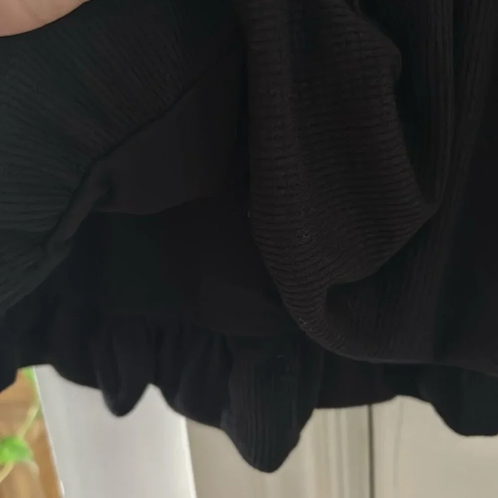 NEW FREE PEOPLE we the free bondi thermal in black xs